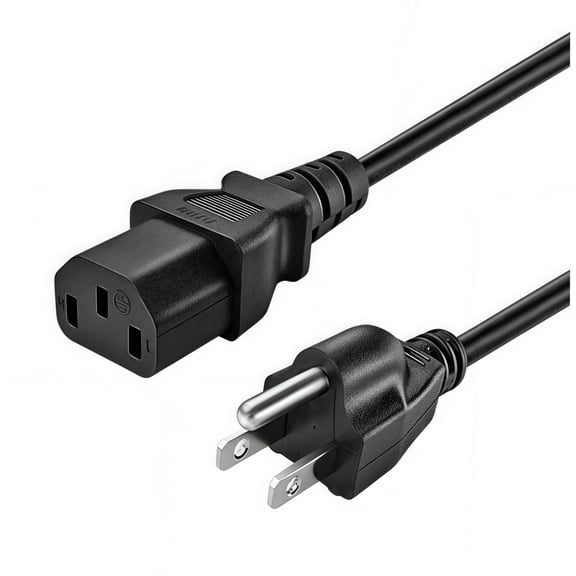 Nuxkst AC Power Cord Cable For PG-1500 Smokeless Electric Grill 3-prong Wire Lead