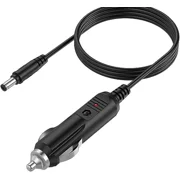 Nuxkst Car DC Adapter for BAOFENG UV-5R UV-5RA UV-5RB UV-5RE Dual Band Radio Charger Base Auto Vehicle Boat RV Camper Cigarette Lighter Plug Power Supply Cord Cable Charger PSU Excluding Charger Bas