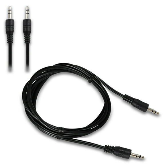 Nuxkst Double Ended 3.5mm Jack Audio Cable AUX in Cable Audio Line in Cord for Android, Smartphone