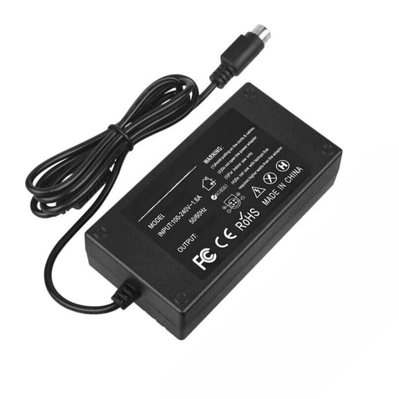 Nuxkst Replacement 24V AC Adapter Power Supply for Thrustmaster T500-RS Steering Wheel