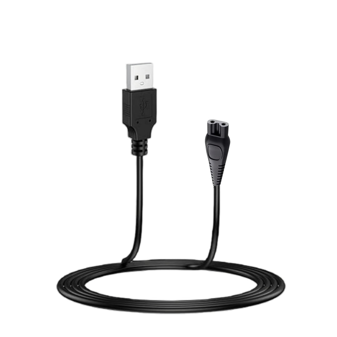 Nuxkst Shaver Groomer Trimmer Charger Power Cord for Kemei KM-2027 US ...