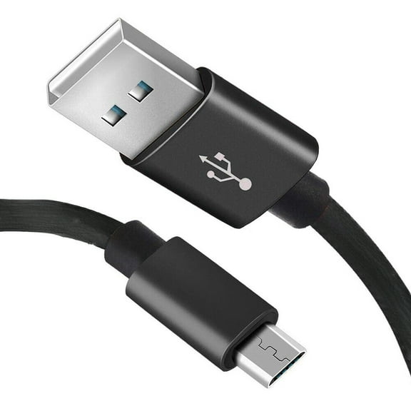 Nuxkst USB 2.0 USB-A Male to Micro B Cable Tablet Cell Phone Notebook PC Laptop Data Sync/Charging Power Supply Cord Lead