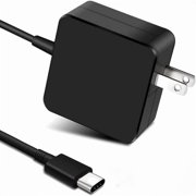 Nuxkst USB-C AC DC Adapter for YaberAuto YA60 Yaber Auto Car Jump Starter 6000A Box 12V Jumper Extended Cables 600 Lumens Light USB Type-C 12VDC Power Supply Cord Charger Mains PSU