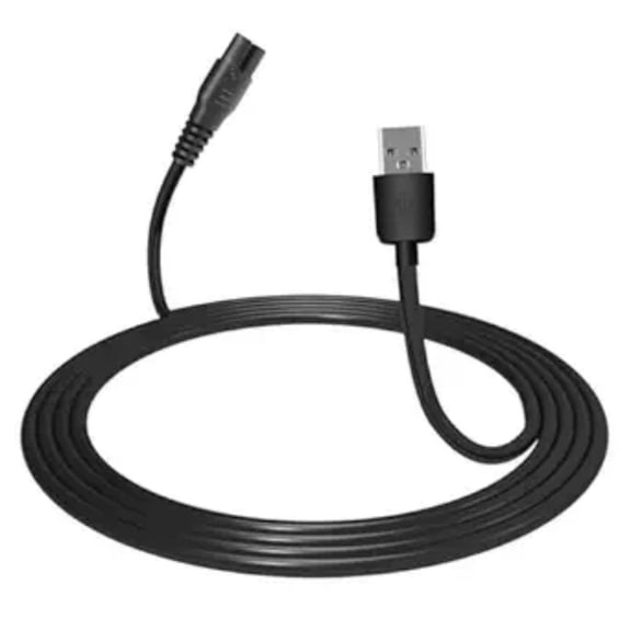 Nuxkst USB Charger Cord for Hatteker RFC-598 Cordless Hair Beard Trimmer (for trimmer, not for shaver)