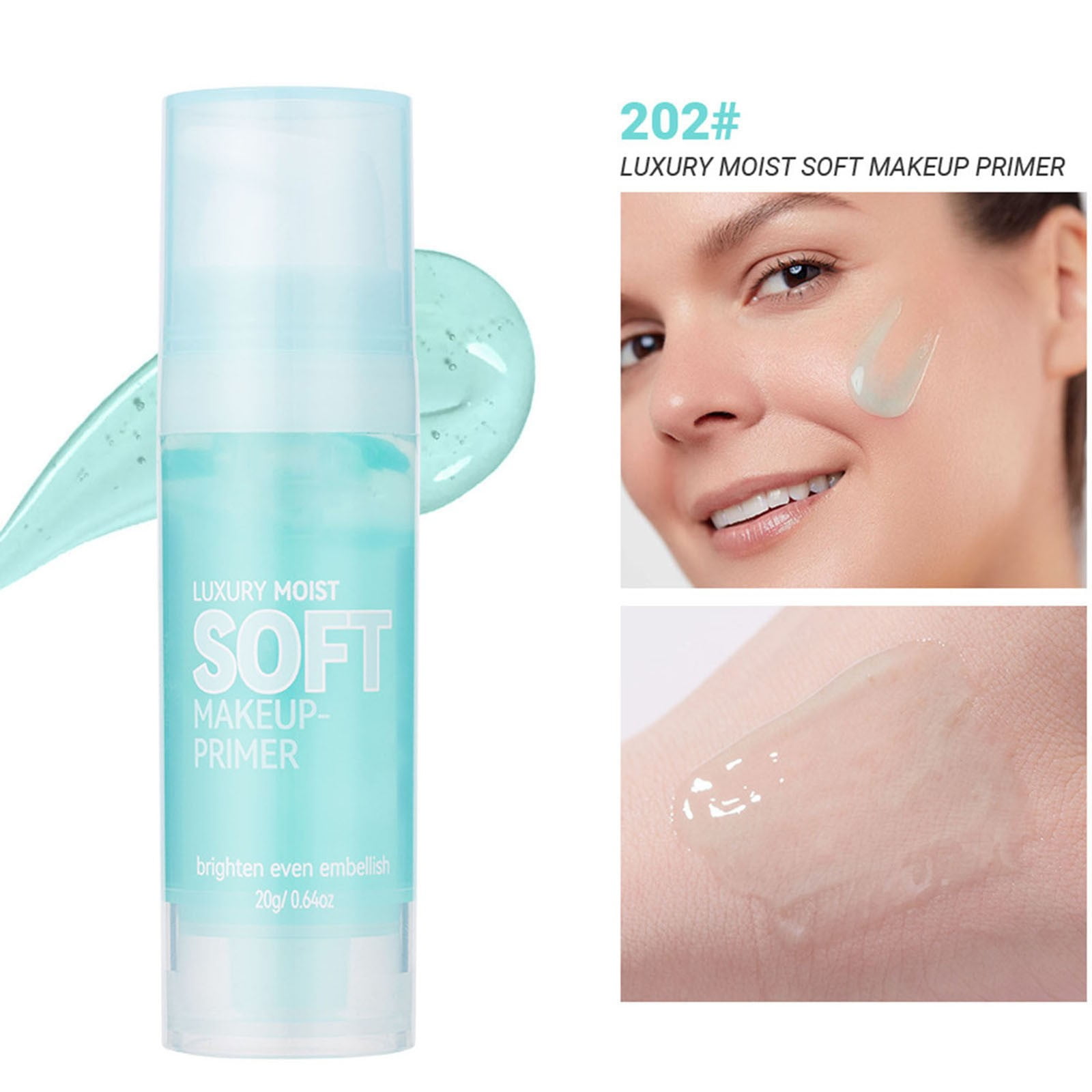Nuyoaher Clearance! Face Cream Pre Makeup Gel Base Pores Non Clogging Powder Isolation and
