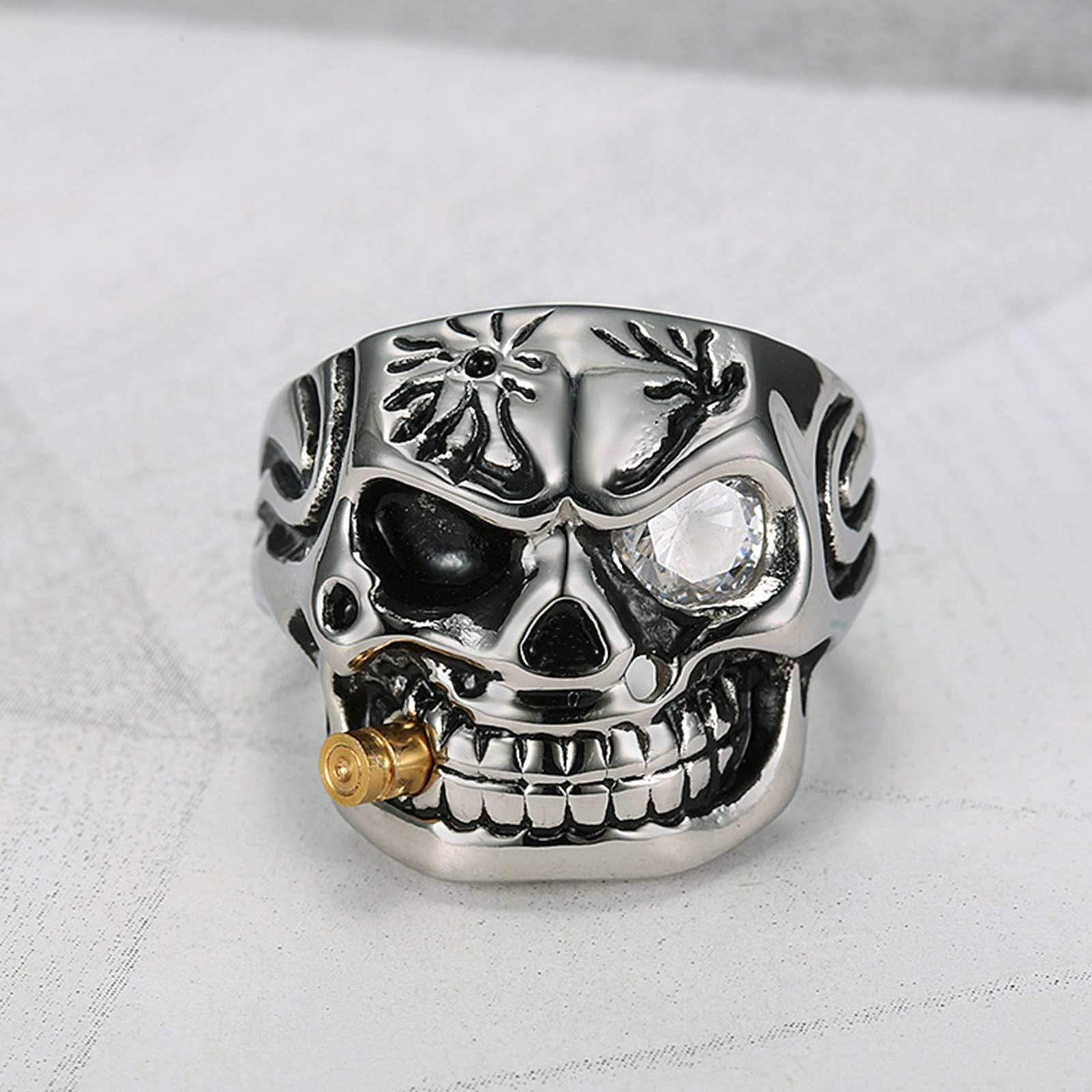 Nuyoaher Rings That Don'T Tarnish Vintage Classic Pipe Ring Rings For