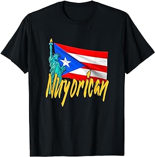 Nuyorican - Puerto Rican Flag and Statue of Liberty T-Shirt - Walmart.com