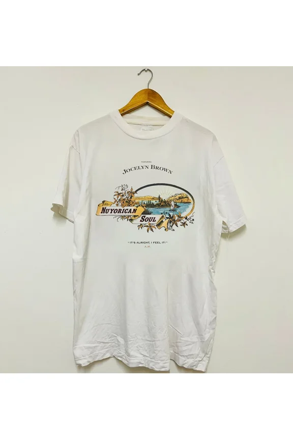 Nuyorican Soul Jocelyn Brown ‎It's Alright I Feel It Unisex Tee Cotton Shirt