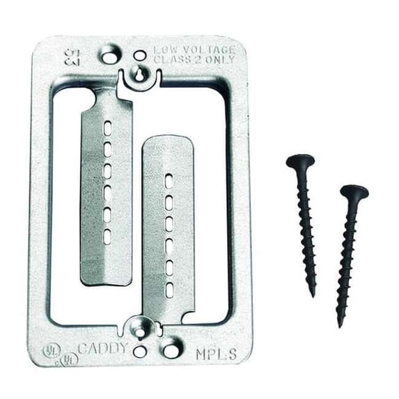 Nvent Caddy Communication Bracket, 1 Gang, Steel, - Box Type MPLS