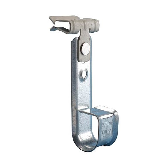 Nvent Caddy J-Hook,Hammer On 5/16-1/2 In Flange CAT1258SM