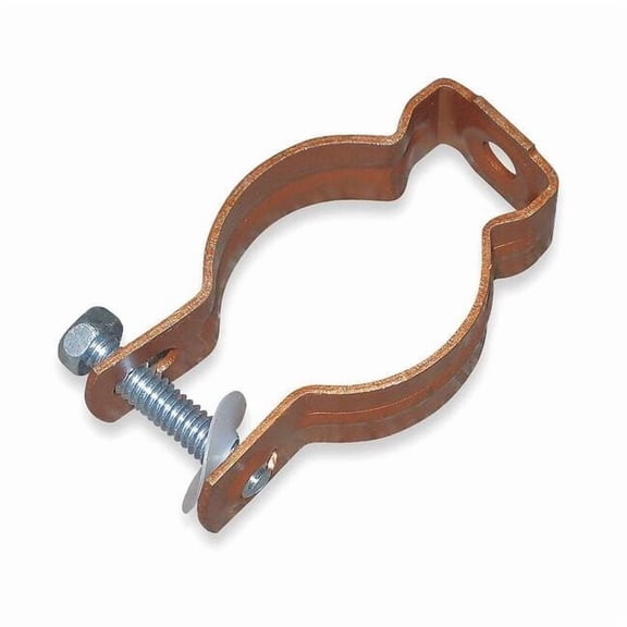 Nvent Caddy One Piece Pipe Clip,Loop,Steel CD1B37CP