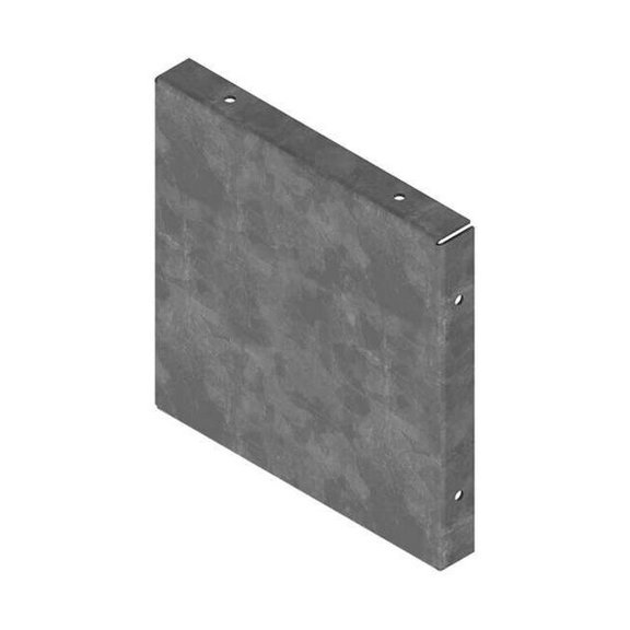 Nvent Hoffman Closure Plate,Wireway,Steel,6in.Hx6in.L F66GCPNKGV