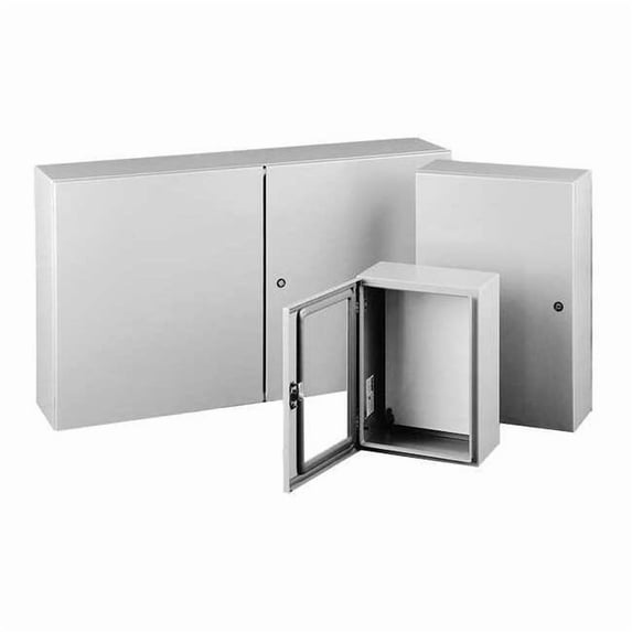 Nvent Hoffman Enclosr,Metallc,16In.H x 12In.W x 8In.D CSD16128