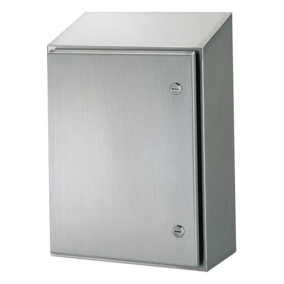 Nvent Hoffman Enclosr,Metallc,16In.H x 16In.W x 8In.D WS161608SS
