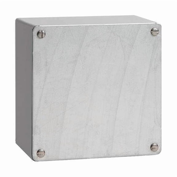 Captive Screws Electrical Enclosures, 6 in H, 4 in D, 6 in W, 12, 3, Steel A664GSC