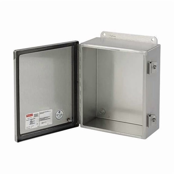Nvent Hoffman Enclosure,Mtlc,12In.Hx 12In.Wx6In.D A1212CHNFSS