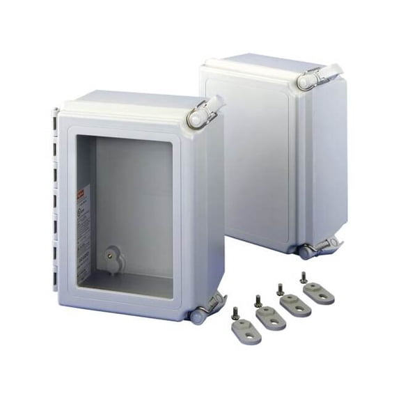 Nvent Hoffman Enclosure,Nonmetallic,12 H x 10" Wx 6" D A12106CHSCFG