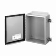 thumbnail image 1 of Captive Screws Electrical Enclosures, 6 in H, 4 in D, 6 in W, 12, 13, Steel, 1 of 1