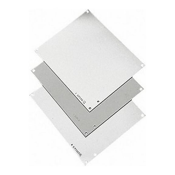 Nvent Hoffman Interior Panel,White,12.75in.Hx6.88in.W A14P8