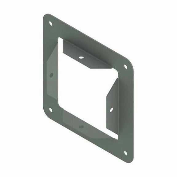 Nvent Hoffman Panel Adapter,Wireway,Steel,4in.Hx4in.L F44GPA
