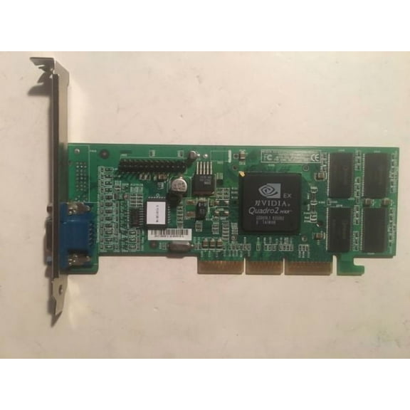 Nvidia 180-p0039-0000-c agp video card, dell 5f734 rev a00