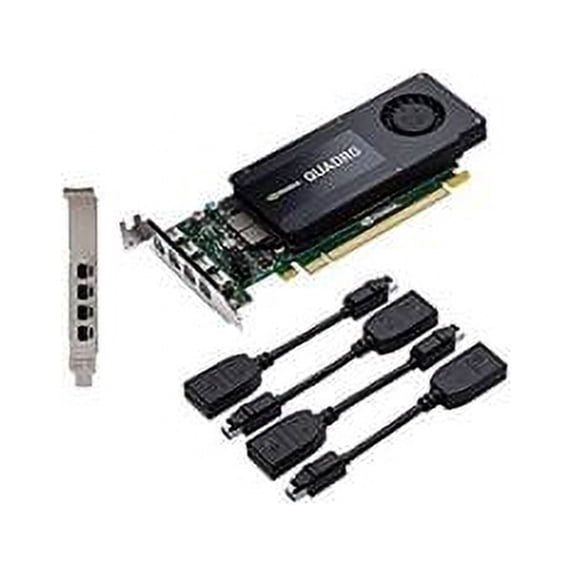 Nvidia 3.0 x 16 in. 2GB Quadro P600 4 x Display Port GDDR5 PCI Express Graphics Card for VCQP600-PB