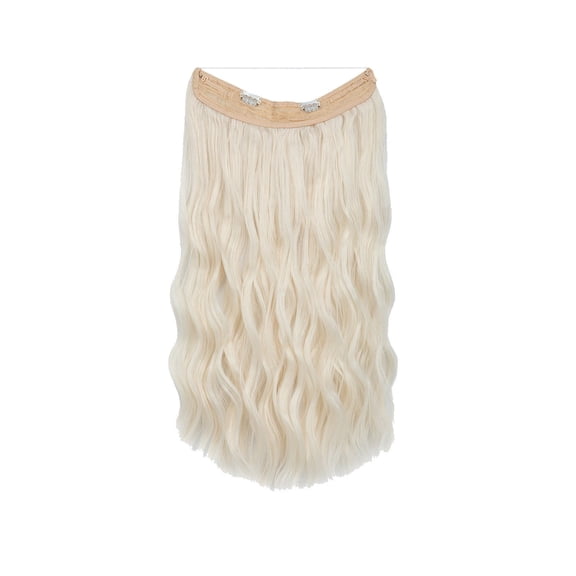 Nvisible Hair Extensions Secret Headband with Hidden Wire for Real Long Thick Straight and Curly Styles