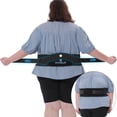 thumbnail image 1 of Nvorliy Plus Size Back Brace for Lower Back Pain - Extra Large Hip Support for Sciatica, Herniated Disc, Abdominal Binder - Adjustable Compressions Wrap With Support Pad - For Women & Men (XL), 1 of 7