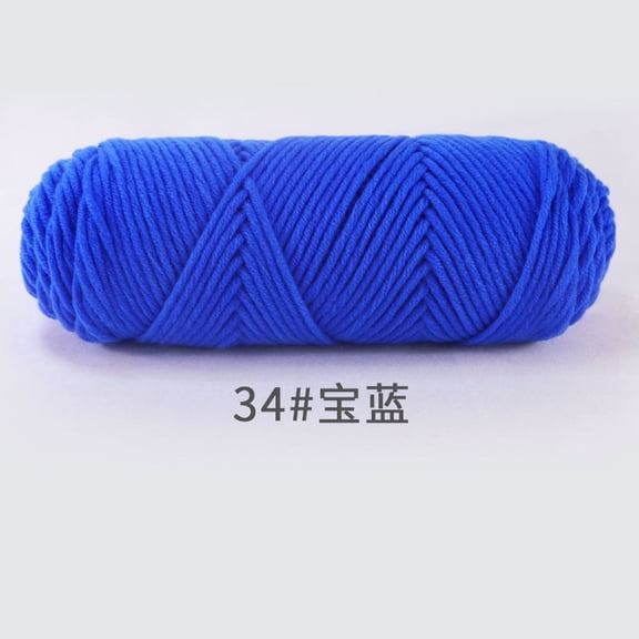 Nvzi 1 Piece 100g Blue Cotton Yarn,Soft Yarn for Crocheting,Yarn for Crafts,High-Quality Yarn Ideal for DIY Handicrafts, Durable Yarn–Perfect for Daily Handcrafting Needs​