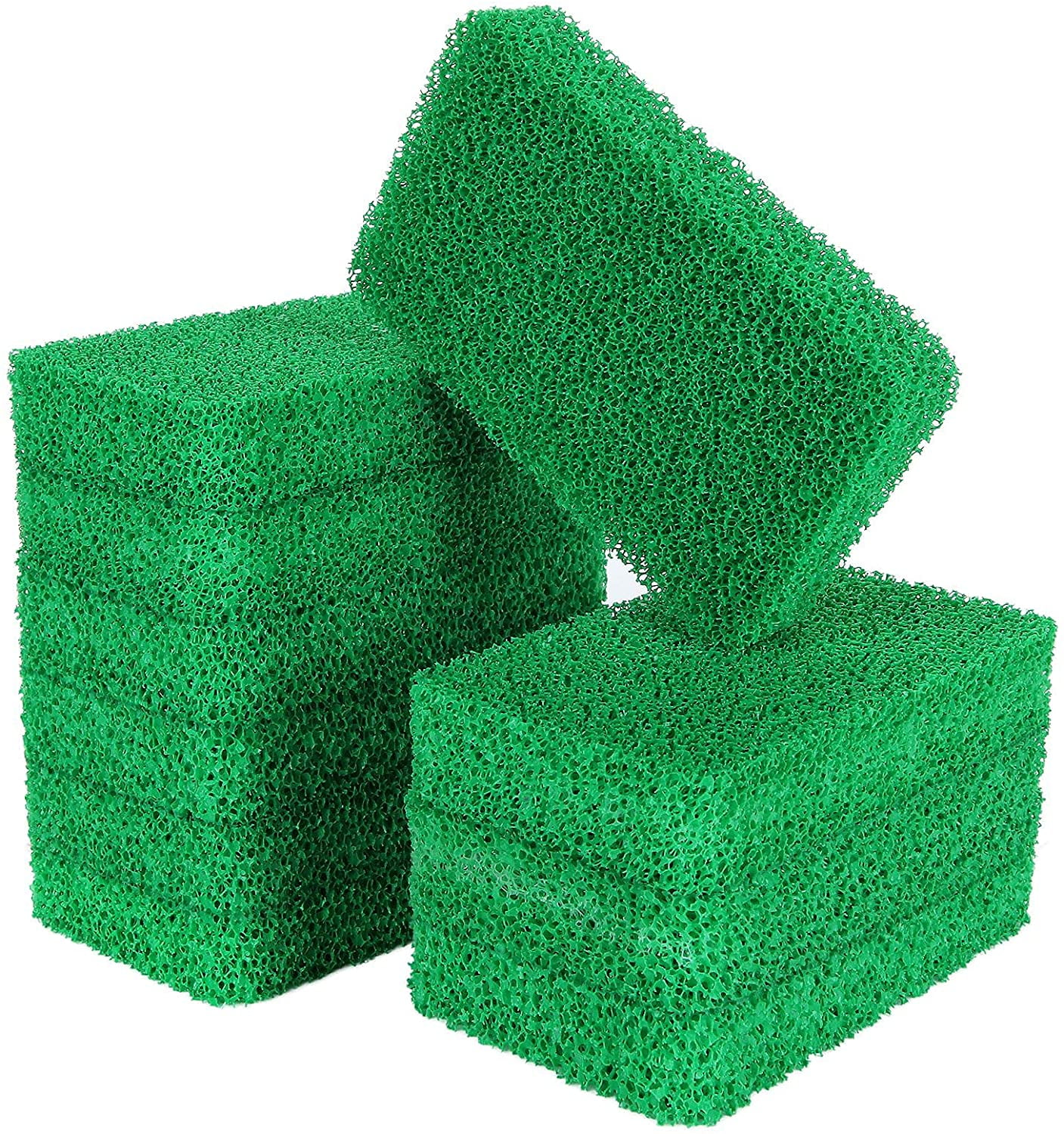 Nvzi 10-Pack Silicone Sponge Kitchen Scrubber, Sponges for Cleaning ...