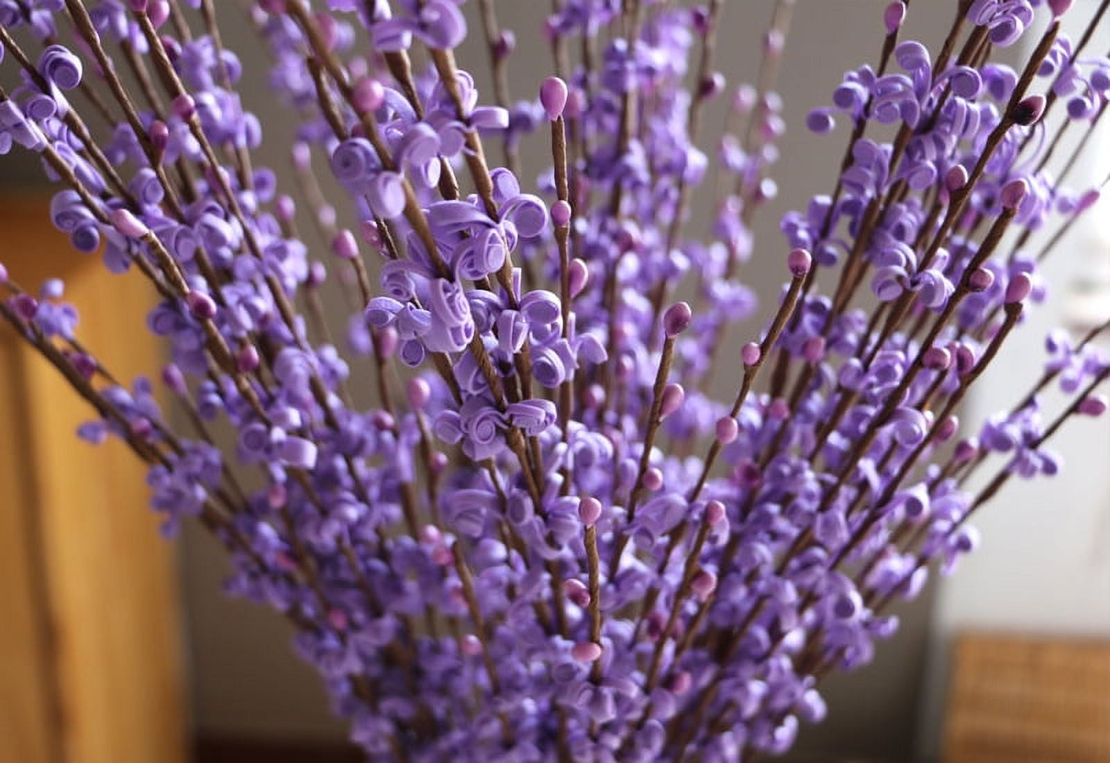 Nvzi 10 Pcs 29.5’’ Long Artificial Jasmine Flowers Tall Fake Flower