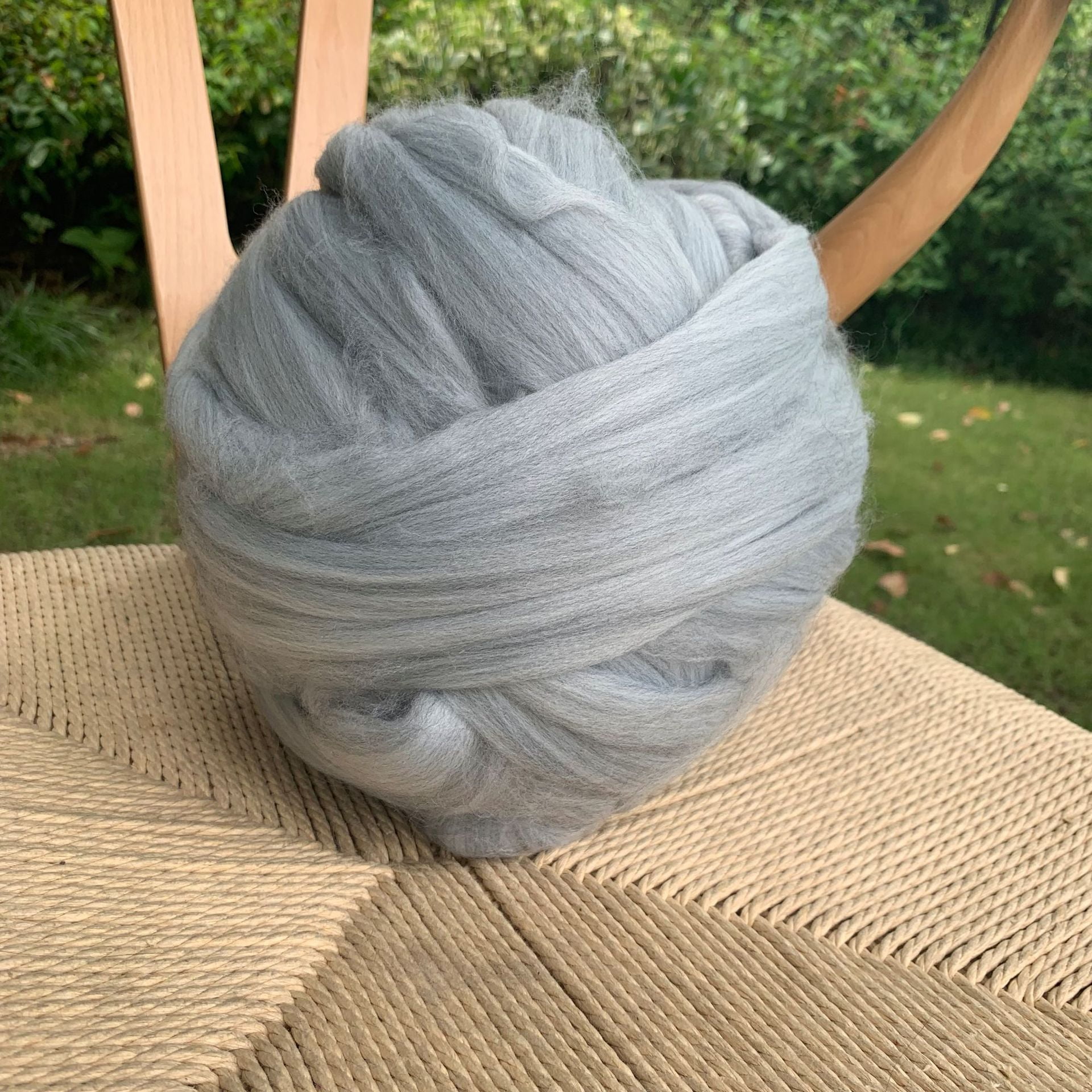 Nvzi 100g Wool Roving Yarn, Fiber Roving Wool Top, Wool Felting ...