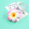 thumbnail image 1 of Nvzi 10Pcs 9cm Plumeria Hawaiian Foam Frangipani Artificial Flower for Wedding Party Decoration - (Color: Pink), 1 of 4
