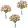 thumbnail image 1 of Nvzi 18pcs Artificial Baby's Breath Gypsophila Greenery Sprays, Real Touch Pink Fake Flowers for Wedding Bouquets Centerpieces Floral Arrangements and Decorations, 1 of 3