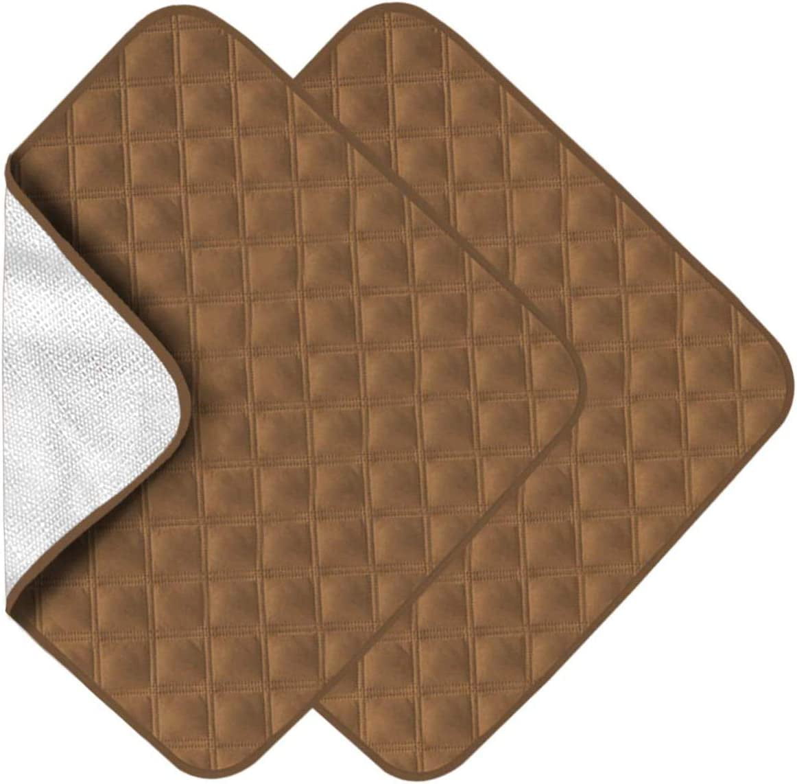 Nvzi 2 Pack Ultra Absorbent Washable Waterproof Seat Protector Pads for Incontinence Four Layers Chair Cover Protector Reusable Under Pads Protection for Men and Women Children 22 X21 Walmart