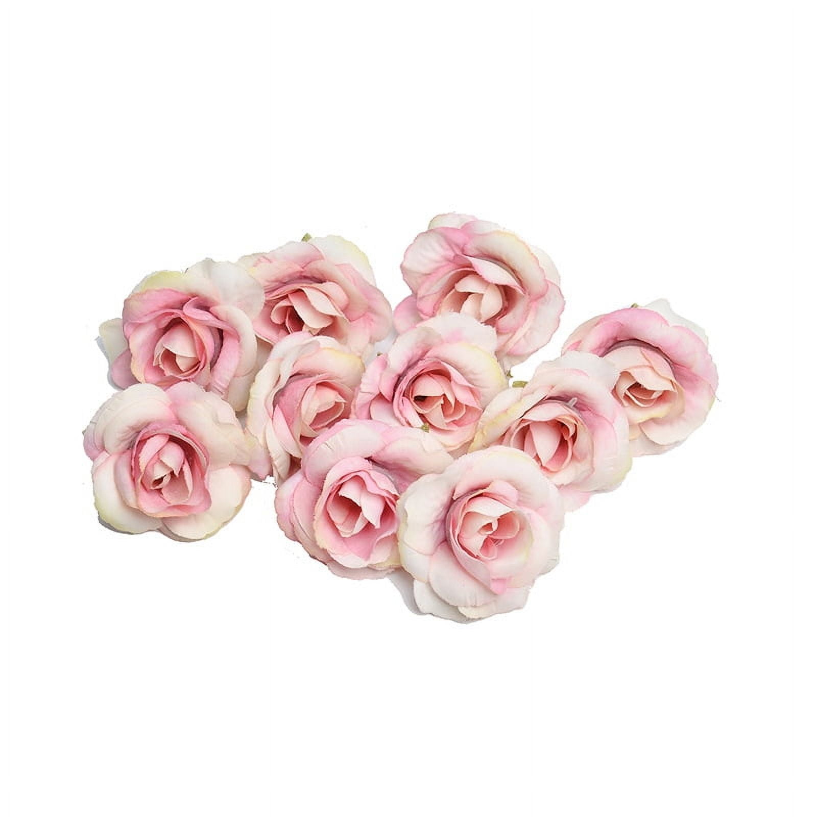 Nvzi 20pcs Artificial Rose Flower Heads,1.5