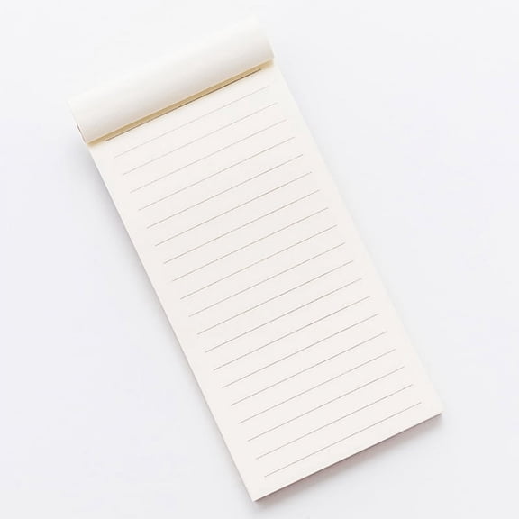 Xiao Hua 2Pcs Tearable Notes, Portable Checklists, Plans, Time Management Memos, Office Stationery Books, Horizontal Line Books