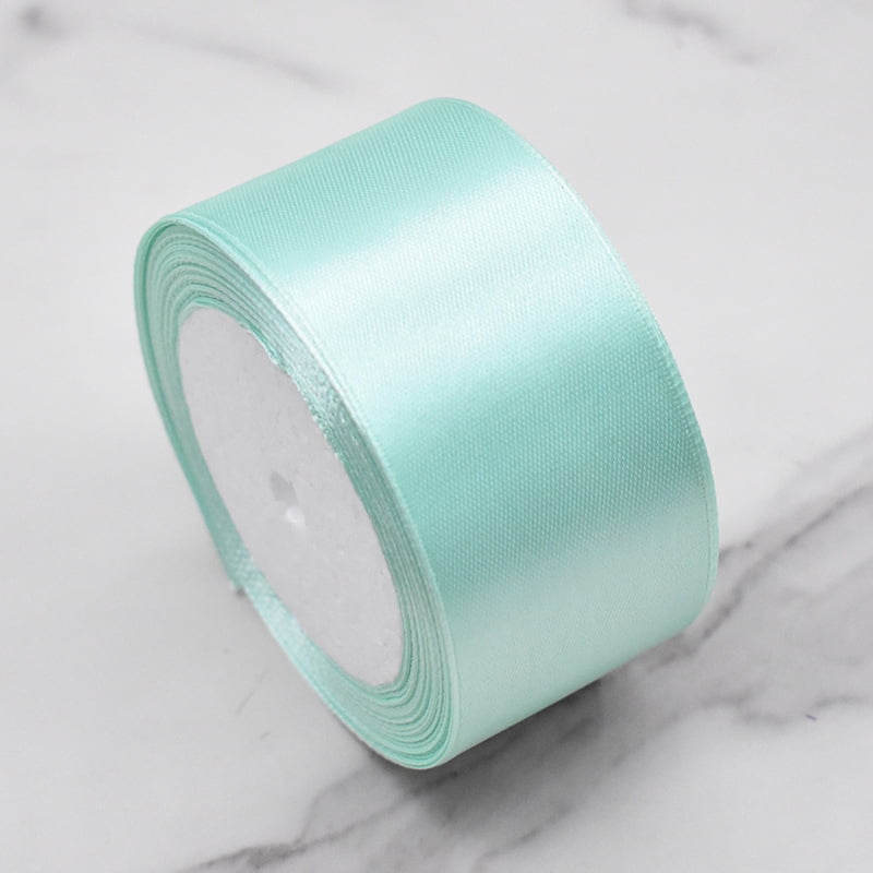 Nvzi 3 rolls Light Blue Green ribbon -1.57 inches wide x 25 yards long ...