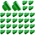 thumbnail image 2 of 30 Pcs Greenhouse Clamps - 11mm Plastic Clips For Film, Netting, Hoops, Tunnels (Fits 11mm/0.43" Tubes) 2 of 14
