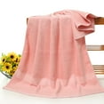 thumbnail image 1 of Nvzi 3pcs Cotton bath towel, Home Soft Cotton Super Soft Highly Absorbent Hand Towel for Shower, Pool, Spa, Gym, Hand Towel for Daily Use 27.56x55.12inch (Light pink), 1 of 4