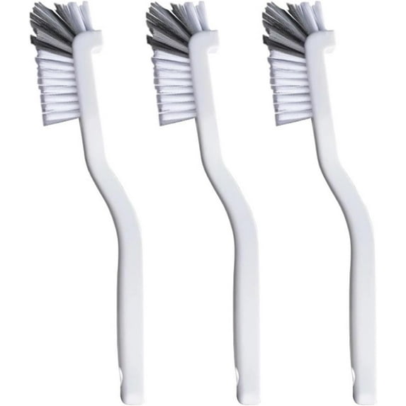 Nvzi 3pcs Gap Cleaning Brush New Hard-Bristled Cleaning Brushes for Household Use, Crevice Cleaning Tool,Small Cleaning Brushes(white)