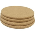 thumbnail image 1 of Nvzi 4-Pack Cork Trivets, Hot Pots Pans Holder, 7.5 x 7.5 x 0.4 Inches, Round Cork Coaster for Dishes, 1 of 5