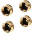 thumbnail image 1 of Nvzi 4 Pieces Solid Brass Cap 1 LB Propane Bottle Small Gas Tank Cylinder Protect Cap, 1 of 5