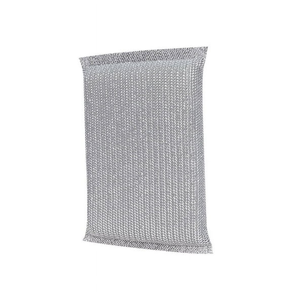 Nvzi 4-piece silver thick sponge scouring pad, kitchen dishwashing sponge cloth