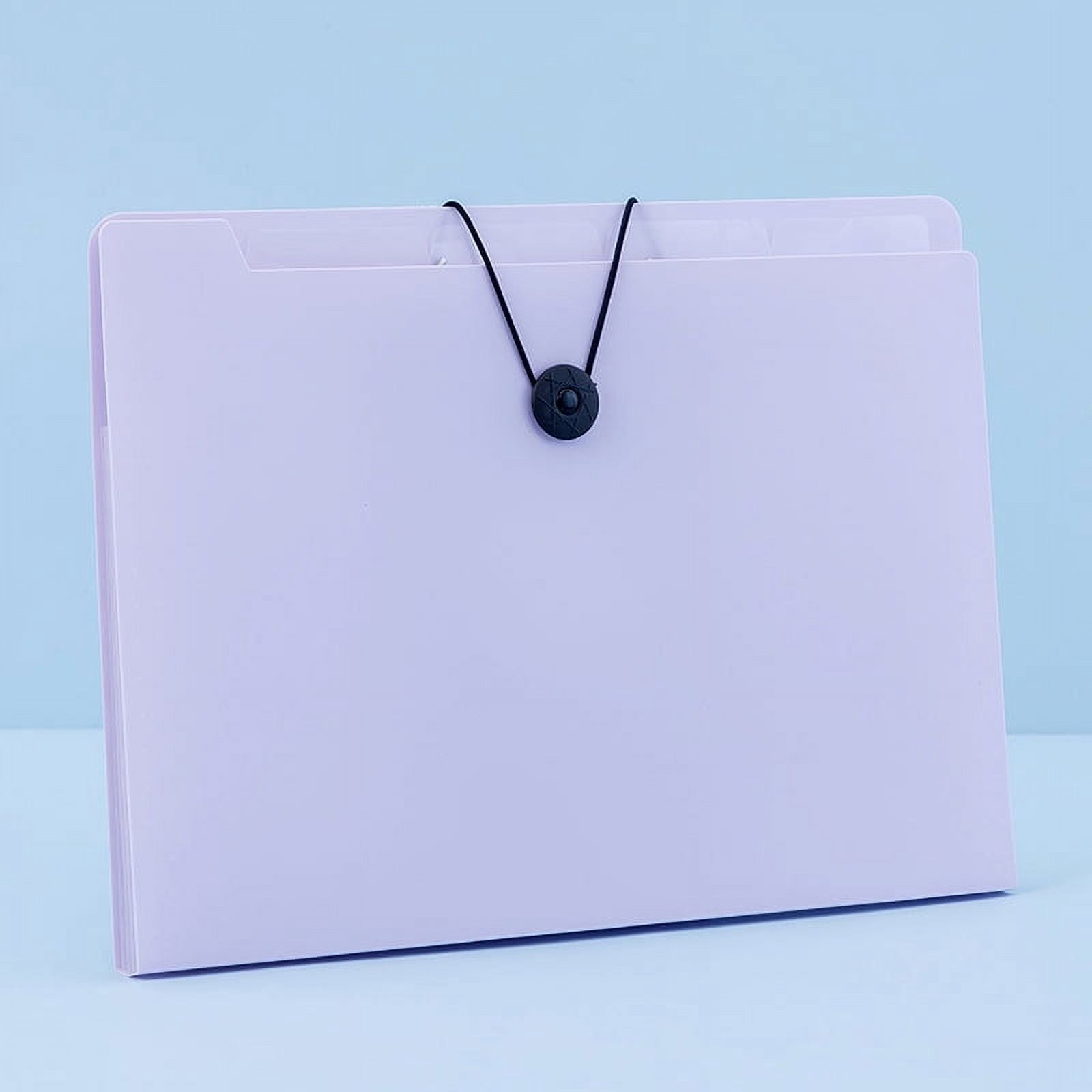 Nvzi 8-Pocket File Folders - 2 Pack Accordian File Organizer with ...