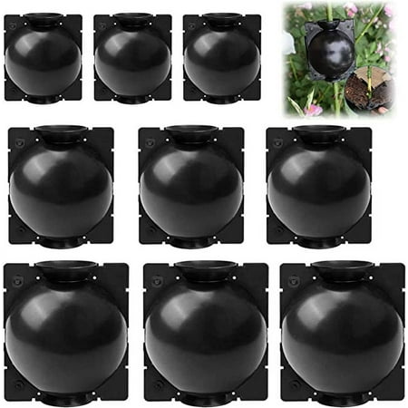 Nvzi 9PCS Reusable Plant Rooting Device - Assisted Cutting Rooting,Effective Asexual Reproduction Equipment,High Pressure Propagation Ball Box Grafting for Various Plants (3L+3M+3S)