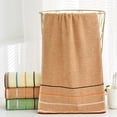 thumbnail image 1 of Nvzi Absorbent Bathroom Towels, 6-Pcs Khaki 73*33cm (28.74*12.99in) Soft Poly-Cotton Towels, Highly Absorbent & Durable for Daily Bathroom Use, Practical Cheap Towel]for Home/Guest Room, 1 of 4