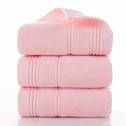 Nvzi Absorbent Body Towel,2 Pcs Pink Towels - 7434cm Premium Cotton Towel, Soft Quick-Drying Body Towels for Daily Use, Ideal for Bathroom & Shower