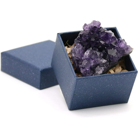 Nvzi Amethyst Crystals, Amethyst Clusters, Amythestyst Crystals, Amathesis Crystal, Raw Amethyst Stone, Natural Amethyst Geode Cave Healing Crystal Stones, Purple Crystal, Amatista, About 0.1 Lb