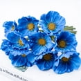 thumbnail image 1 of Nvzi Anemone - 10 PCS Bouquet Real Touch Artificial Flowers for Floral Arrangements and Home Decor (11.5 Inches) (Blue), 1 of 4
